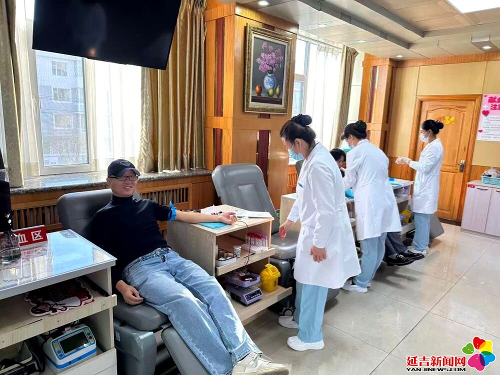 全市企事業單位干部職工無償獻血8600毫升